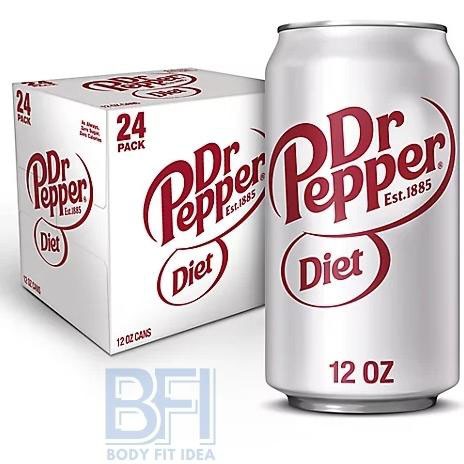 Which Category Acids Are Include Diet Dr Pepper Nutrition Fact