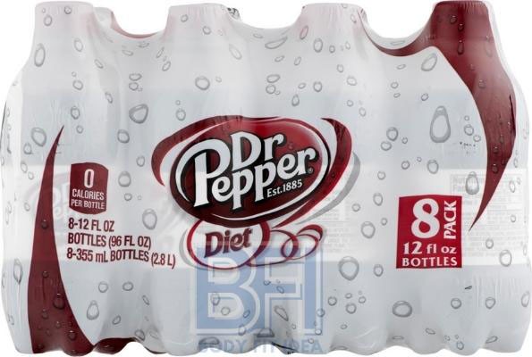 So what does diet dr pepper nutrition have that regular dr peppe